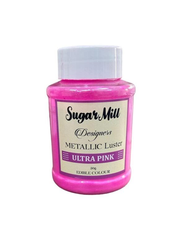 Sugarmill Luster Dust - Ultra Pink  50g