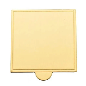 Mini Square Gold Pastry Board