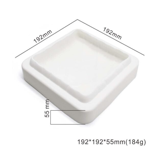 Pillow Design Mousse Cake, Chocolate, Jelly, Candy Silicone Mould 1pc - Image 2