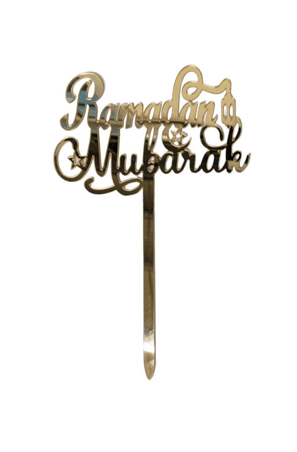 Ramadan Mubarak Cake Toppers