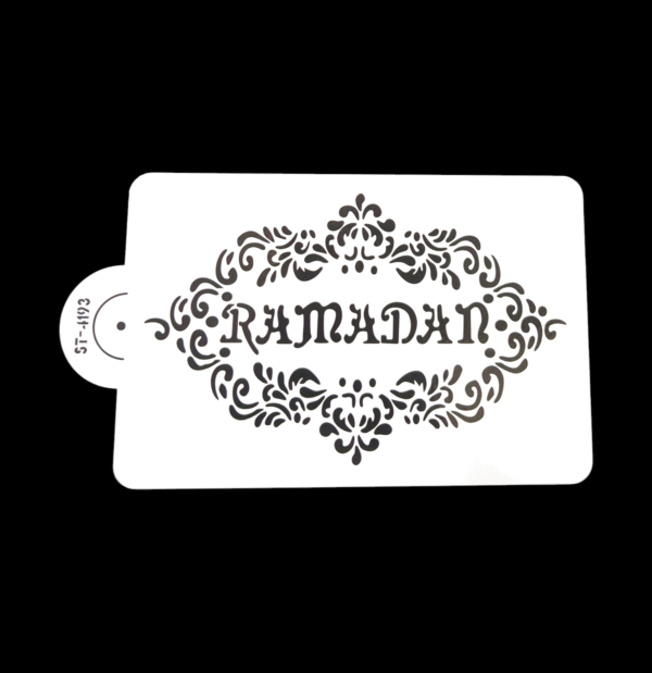 Ramadan Cake Lace Stencil