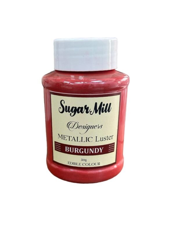 Sugarmill Luster Dust - Burgundy 50g