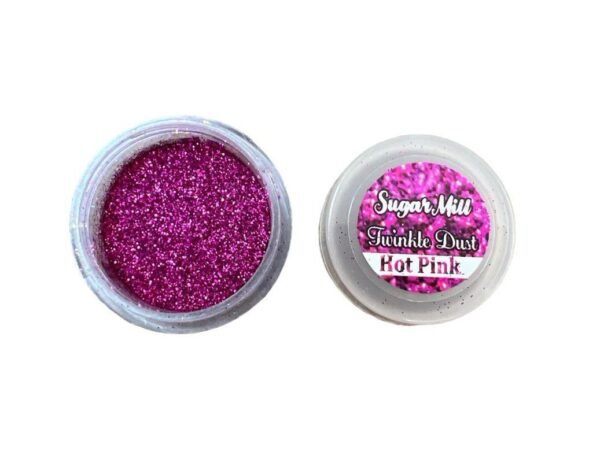 Sugarmill Glitter Dust - Hot Pink 4.25g