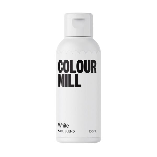 Colour Mill Oil Based Food Colour 100ml - White