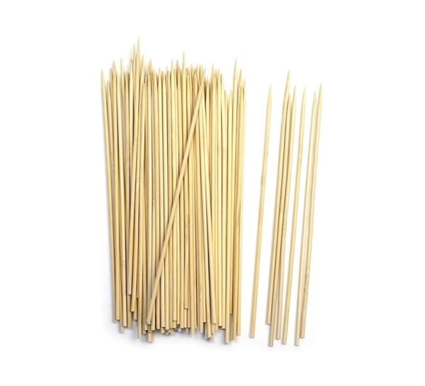 Bamboo Skewers 3mm, 12inch long 1 Pack 90pcs