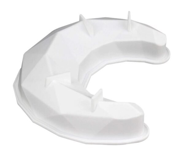 3D Diamond Moon Silicone Mould 7inch X 2.9inch