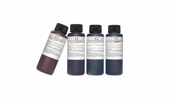 Kopyform 4 Set Bottled food ink 100ml for Canon printers