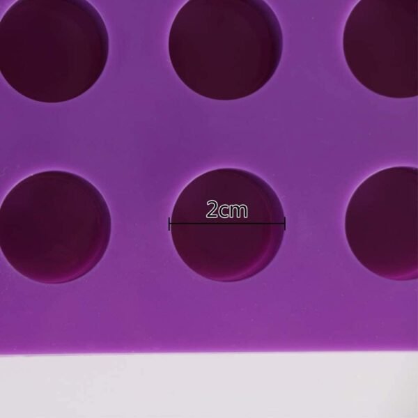 88-Cavities Mini Round Shaped Silicone Mould - Image 3