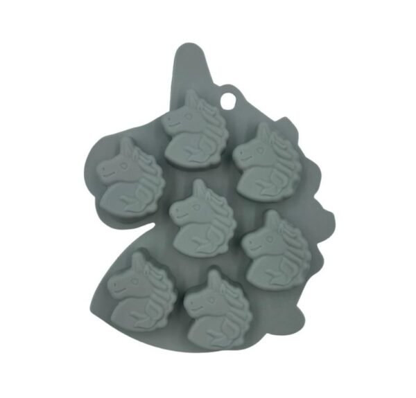 Unicorn 7 Cavity Chocolate Silicone Mold